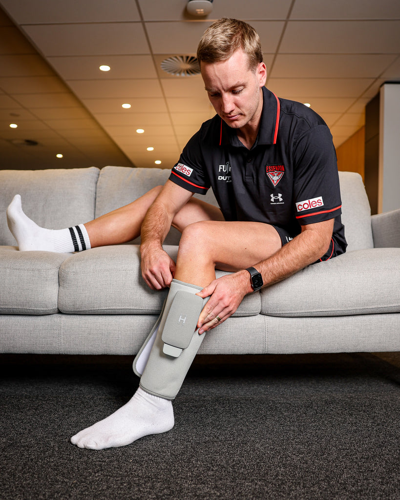 Homedics Compression Range with Essendon Player Darcy Parish