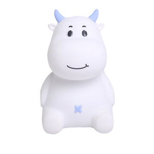 MyBaby Cow Night Light - Blue-Homedics