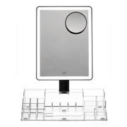 Radiance LED Beauty Mirror with Organiser-Homedics